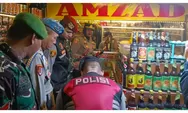 Polsek Megamendung Sikat Peredaran Miras, 73 Botol Disita dalam Patroli KRYD
