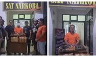 Bawa 26 Kg Ganja, Pengedar Narkoba Dibekuk Usai Coba Kabur dari Polisi