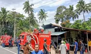 Bengkel Bangunan Kayu di Padangsidimpuan Terbakar, Pemilik Tewas