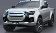 Isuzu Perkenalkan D-MAX BEV, Pikap Listrik Dibekali Dua Motor Listrik dengan Sistem All-Wheel Drive Permanen   