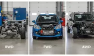 Mengenal Sistem Penggerak RWD, FWD, dan AWD pada Mobil