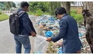 Mahasiswa Universitas Labuhanbatu Peduli Sampah, Imbau Bijak Kelola Sampah