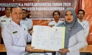 Komitmen Dimantapkan, KPU Padangsidimpuan Teken Perjanjian Kinerja