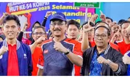 Dalu Agung Darmawan Pimpin Semangat Sportivitas di HUT ke-54 KORPRI
