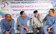 Rayakan Usia Emas 50 Tahun, Inalum Gelar Operasi Katarak Gratis dan Donor Darah