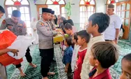 Peringati Isra Mikraj, Polres Padangsidimpuan Santuni Anak Yatim