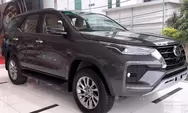 Toyota Fortuner 4x4 Warna Abu-abu, Eksterior Terkesan Modern, Ini Review Interiornya