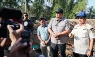 Wali Kota Sibolga Syukri Penarik Dampingi Mendagri Tinjau Lokasi Banjir dan Longsor