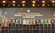 Bupati Labuhanbatu Maya Hasmita Terima Penghargaan UHC Awards 2026 di Jakarta