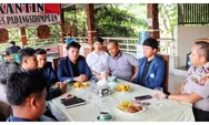 Mahasiswa UGN Temui Kapolres, Sampaikan Aspirasi dan Rencana Turnamen Voli