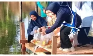 Tabur Ribuan Benih Ikan, Ketua Forikan Abdya Fungsikan Kembali Kolam Ikan di Kantor Bupati 