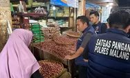 Satgas Pangan Polres Malang Turun ke Pasar, Harga Bapokting Dipastikan Aman Jelang Ramadan