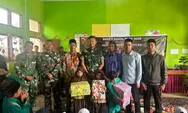 Yonkav 11/MSC Gelar Bakti Sosial dan Trauma Healing untuk Anak Korban Banjir di Bener Meriah