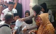 Kapolsek Megamendung Tunjukkan Kepedulian, Hadiri Santunan Anak Yatim Piatu di Cipayung Girang