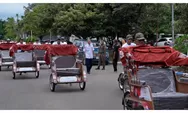 Bersaing dengan Ojek Online, Ini lah Kisah Penarik Becak Listrik di Ponorogo yang Ingin Survive