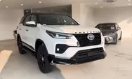 Toyota Fortuner Leader Edition 2026 4x2: SUV Premium Bergaya Sporty dengan Desain Agresif, Velg Hitam Glossy, Interior Mewah 7-Seater, Mesin Diesel