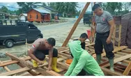Antisipasi Bencana Banjir, Brimob Polda Sumut Kawal Normalisasi Sungai Garoga