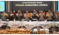 Awal 2026, Polda Sumut Ungkap 923 Kasus Narkoba, Barang Bukti Dimusnahkan 1118 Bandar Diamankan 