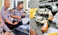 Pastikan Penggunaan Sesuai Prosedur, Polres Tapsel Periksa Senjata Api Personel