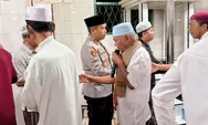Tarawih Bersama Warga, Kapolres Padangsidimpuan Sampaikan Pesan Kamtibmas