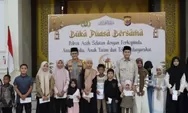 Kapolres dan Bupati Aceh Selatan Santuni Anak Yatim dan Buka Puasa Bersama