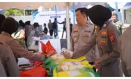 Polres Bogor Gelar Gerakan Pangan Murah di BULOG, Bantu Masyarakat Dapatkan Sembako Terjangkau Jelang Idulfitri