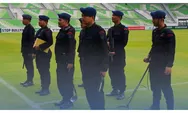 Jelang Laga PSMS vs PSPS, Gegana Brimob Sterilisasi Stadion Utama Sumut