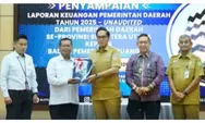 Ketua DPRD Medan Menerima LHP dari BPK