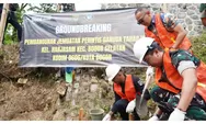  Peletakan Batu Pertama Jembatan Garuda di Harjasari Dukung Akses Warga