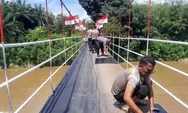 Jembatan Desa Sipirok Diperbaiki, Akses Warga Kembali Lancar