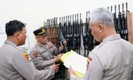 Propam Mabes Polri Periksa Senpi Personel Polres Tapsel