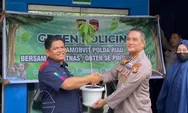 PGN Area Pekanbaru Apresiasi PAM Obvit Polda Perkuat Komitmen Green City