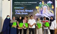 PGN Pekanbaru Tebar Kebaikan Ramadan, Bagikan Sembako untuk Pelanggan Jargas Pelalawan