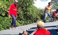 Program ‘Ganti Atap Rumah Wartawan’ Promedia Bergeser ke Ciamis, Ganti Asbes Penyebab Rumah Gerah jadi Alduro yang Bikin Nyaman