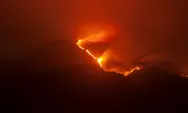 Kebakaran Gunung Merbabu Belum Padam, Petugas Lakukan Upaya Ini