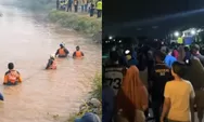 Bocah 8 Tahun Hilang dan Diduga Tenggelam di Sungai DAM Colo Karanganyar, Warga Bahu-membahu Menyisir Lokasi