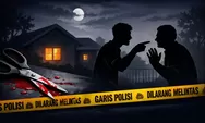 Tragedi Bengkel Berdarah! Keponakan Nekat Tikam Paman dengan Gunting
