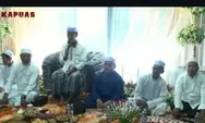 KH Fakhruddin Noor Isi Tausiah Isra Mi’raj dan Haul Guru Sekumpul ke-21 di Selat Tengah
