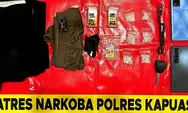 Mobil Dicegat di Trans Kalimantan, Satresnarkoba Kapuas Amankan 25,65 Gram Sabu