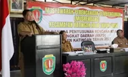 Bupati Saiful Pimpin Musrenbang Katingan Hilir 2026, Fokus Infrastruktur dan Ekonomi Warga