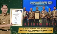 SAKIP 2025: Palangka Raya Catat Lonjakan Kinerja, DPMPTSP Menuju Wilayah Bebas Korupsi