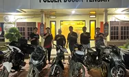 Polsek Dusun Tengah Amankan 6 Remaja Diduga Balap Liar di Jalan R Soesilo Ampah, 7 Motor Disita