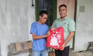 Satresnarkoba Polres Kapuas Salurkan Bansos Sembako untuk Warga Selat Dalam, Wujud Kepedulian Polri