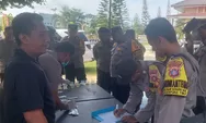Tes Urine 39 Bhabinkamtibmas Polres Kapuas Hasilnya 100 Persen Negatif