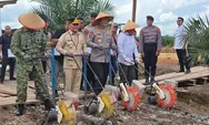 Gubernur Kalteng Agustiar Sabran Ikuti Tanam Jagung Serentak Polri di Pulang Pisau, Dukung Swasembada Pangan Nasional
