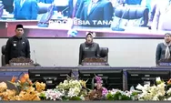 Ketua DPRD Barito Utara Pimpin Paripurna Terima Jawaban Pemerintah atas Pemandangan Umum Fraksi terhadap 5 Raperda