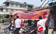Polres Kapuas Kampanye Anti Narkoba, Spanduk Dipasang di Pangkalan Ojek Jalan Sudirman