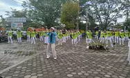 Lurah Selat Tengah dan Puskesmas Melati Gelar Senam “Langkah GERMAS”
