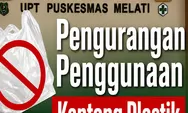 Puskesmas Melati Kampanyekan Pengurangan Penggunaan Kantong Plastik untuk Jaga Lingkungan