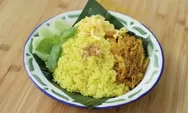 Resep Nasi Kuning Rice Cooker Ayam Suwir Serundeng, Hidangan Praktis dan Nikmat Yang Cocok Untuk Sarapan